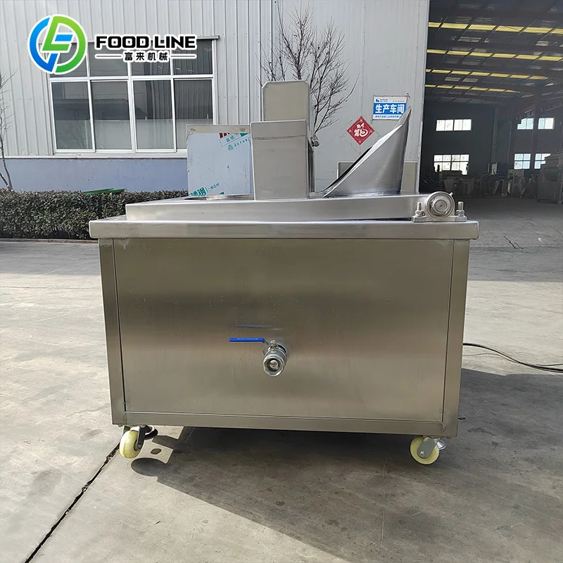 Automatic Temperature Control Stainless Steel Commercial Countertop Deep Fryer