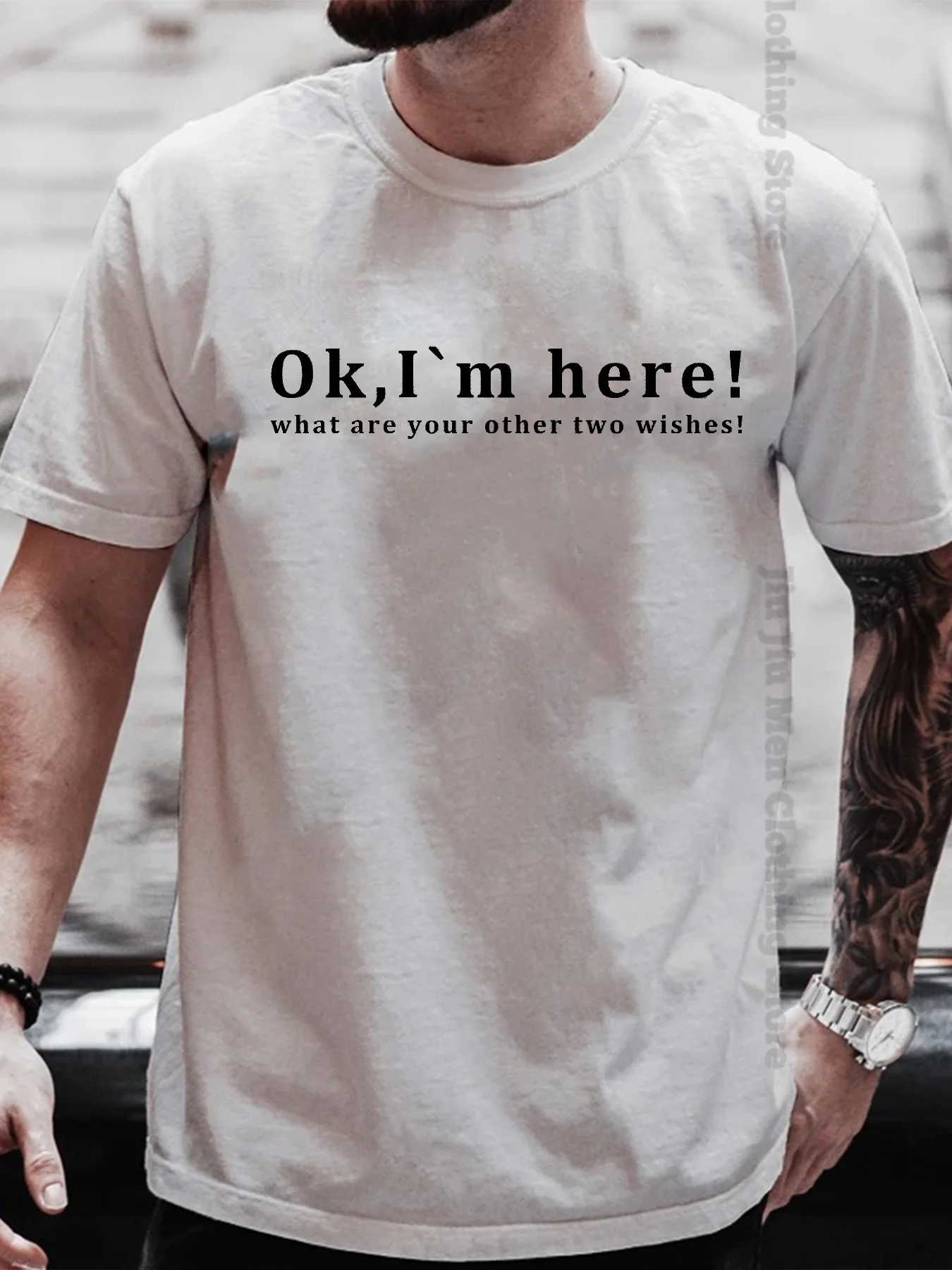 Summer Men's T-Shirt fashion Fun Shirt 