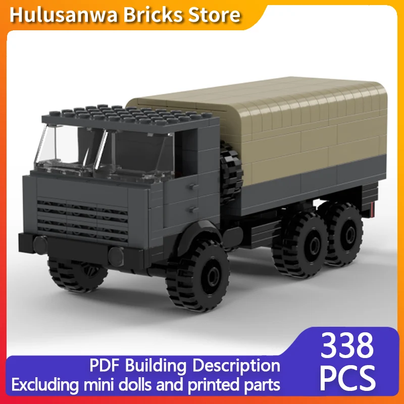 

MAZ-6317 Military Off-Road Truck Model MOC Building Bricks War Equipment Modular Technology Gifts Holiday Assemble Children Toys