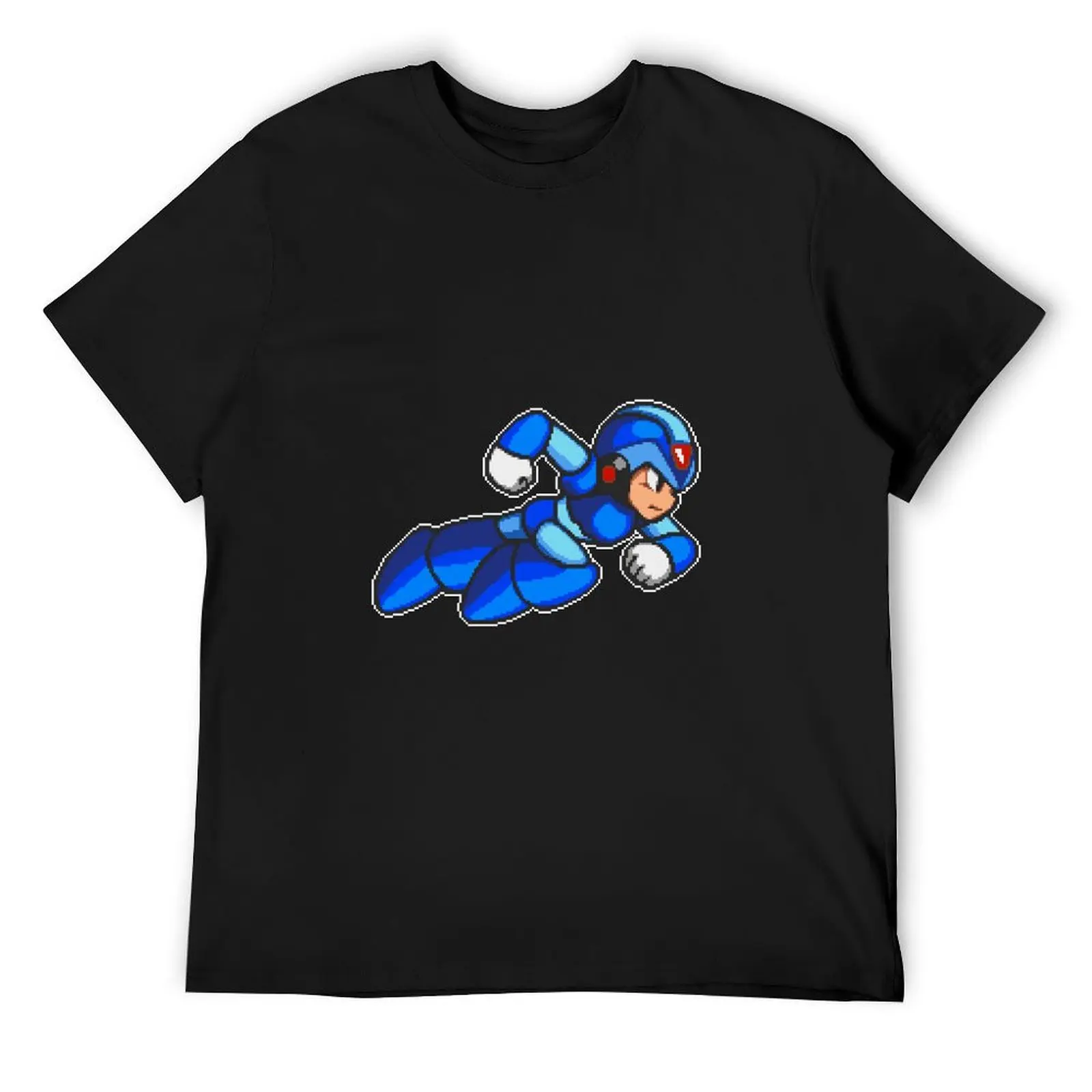 

Megaman x pixelart T-Shirt Clothing Funny t-shirt funny costumes shirts men
