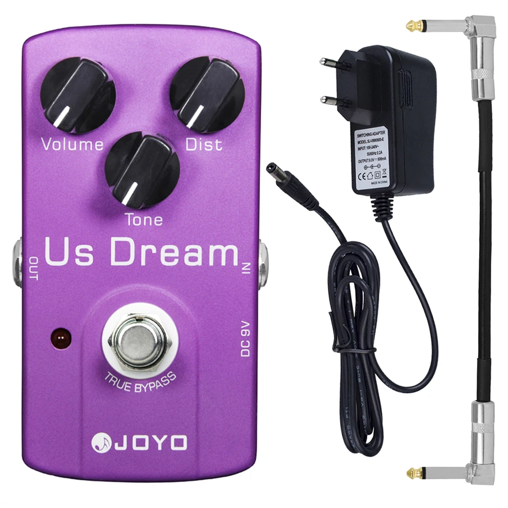 

JOYO Guitar Effect Pedal JF-34 US DREAM Distortion High Gain Distortion Effect Driven Tube Amplifier Simulation Guitar Pedal