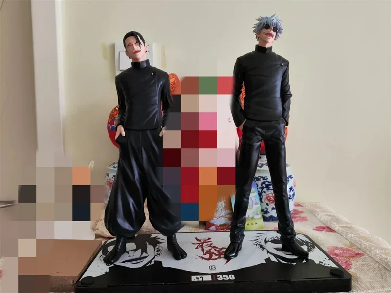 30cm Anime Jujutsu Kaisen Satoru Gojo And Geto Suguru Figurka Dekoracja Figurka Kreskówka Model Kolekcja Pvc Zabawki Prezenty