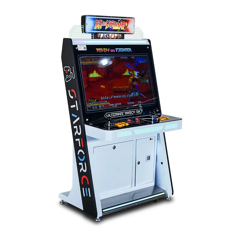 

Arcade game machine coin-operated large joystick double fighting machine