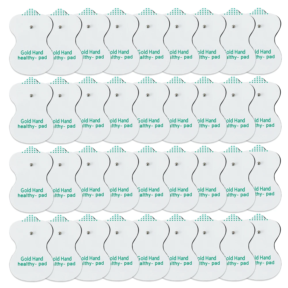 10/20/30/50/100P Tens Electrode Pads Self-adhesive Replacement Gel Acupuncture Pulse Electrical Muscle Stimulator Massage Patch