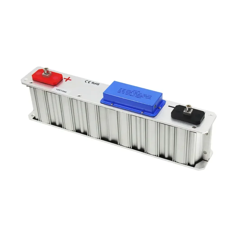 

Мощный суперконденсаторный графинер, аккумуляторные банки 16 В 108F/200F/500F для хранения энергии и защиты от перенапряжения мощности