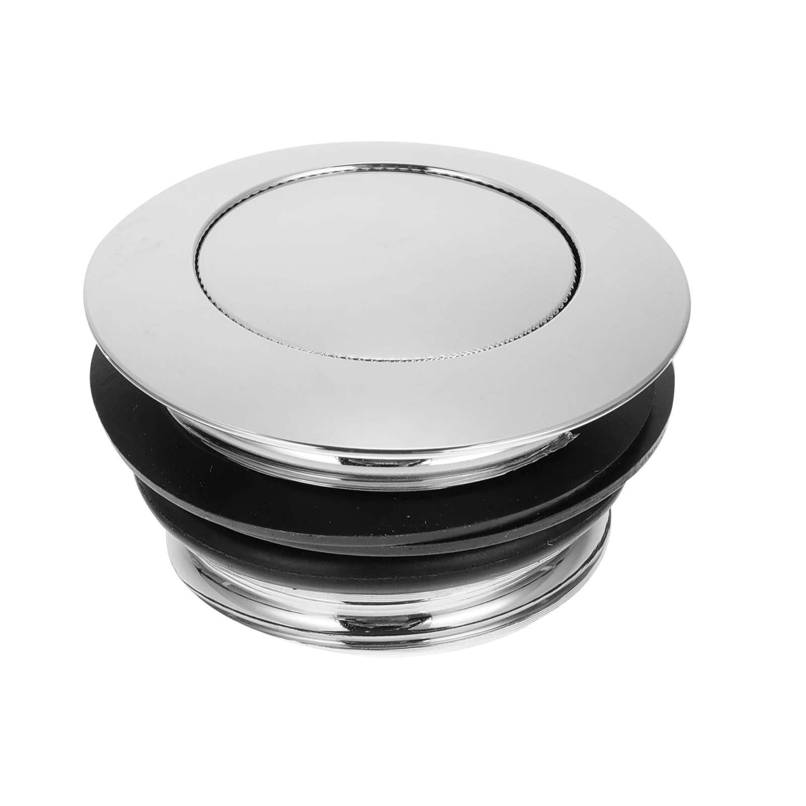

Motorcycle Fuel Tank Covers Metal Cap Practical Accessory Steel Material Pop Up Style Anti Leak O Ring Included