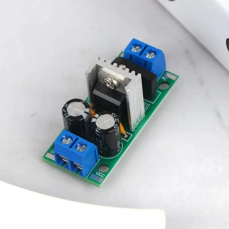 L7805 L7812 Voltage Regulator Power Module 5V 12V Step Down Board for LED Strip Controller Lab Power Solutions
