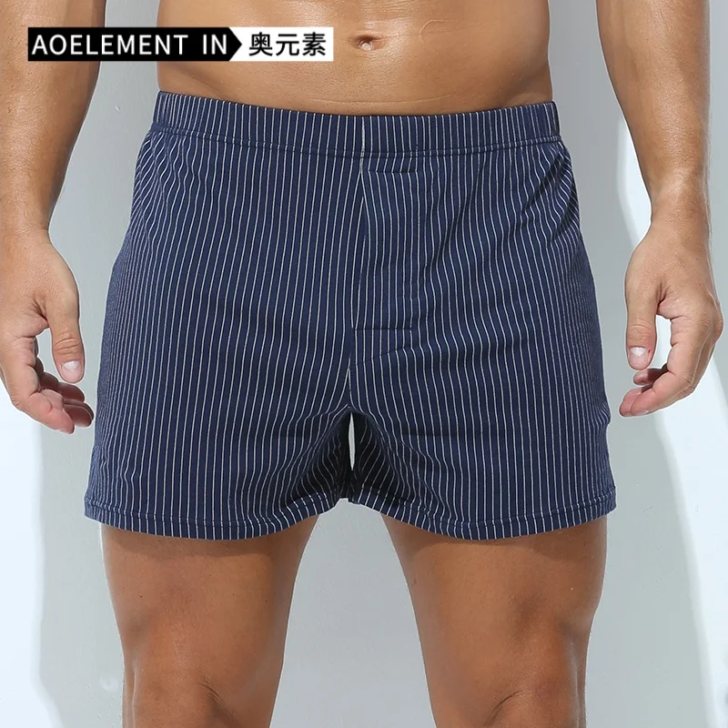 Men's Underwear, Loose Home Shorts, Summer Boxer Briefs, Thin Cotton Arrow Pants, Large Size Boxer Home Pajamas