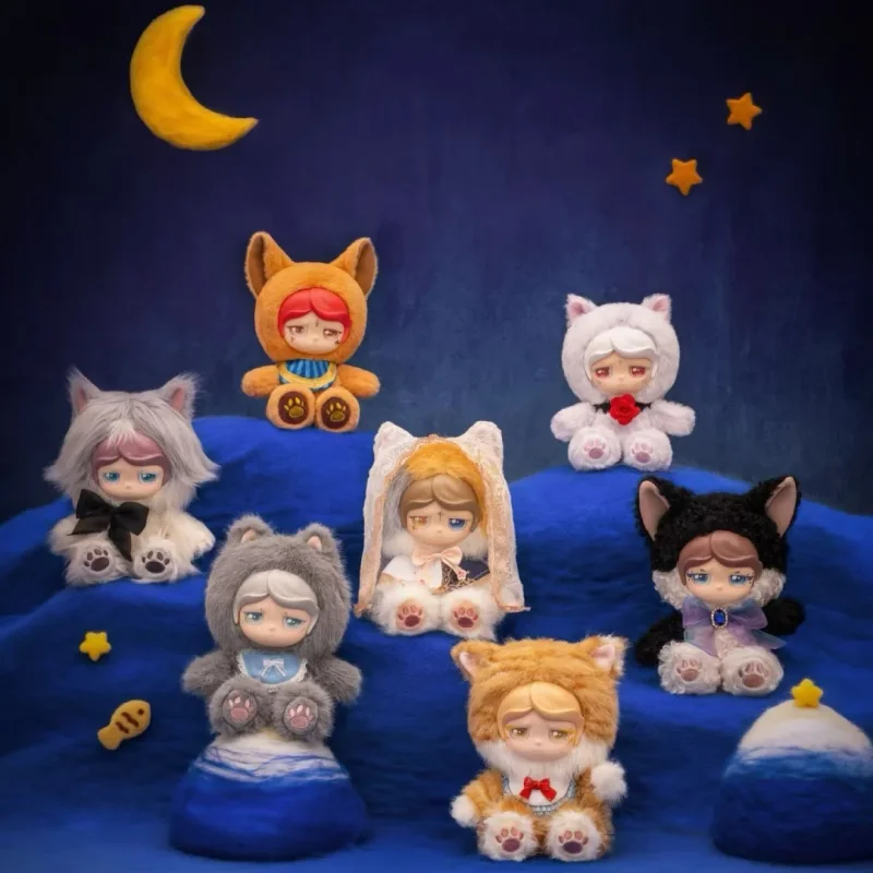 Новая оригинальная серия Mo Cat Cat Universe, модная слепая коробка, игрушки, коллекционная сумка для кукол Kawaii, подвесной орнамент, загадочная коробка, милый подарок