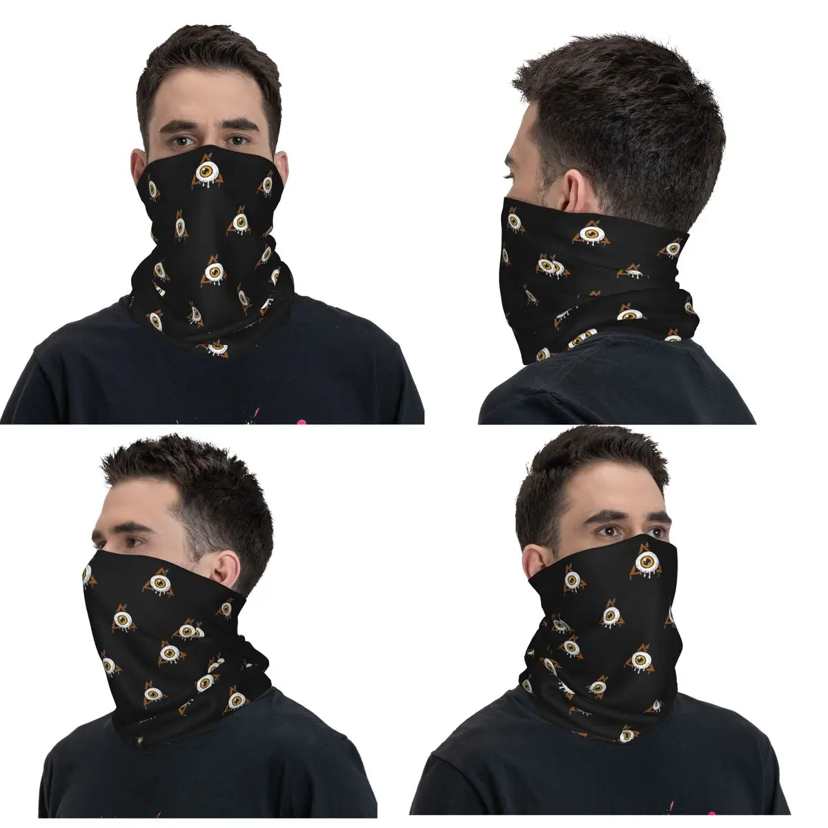

Руководство по глазу бандана на шею с принтом, маска, шарф, теплый велосипедный шарф для бега, унисекс для взрослых