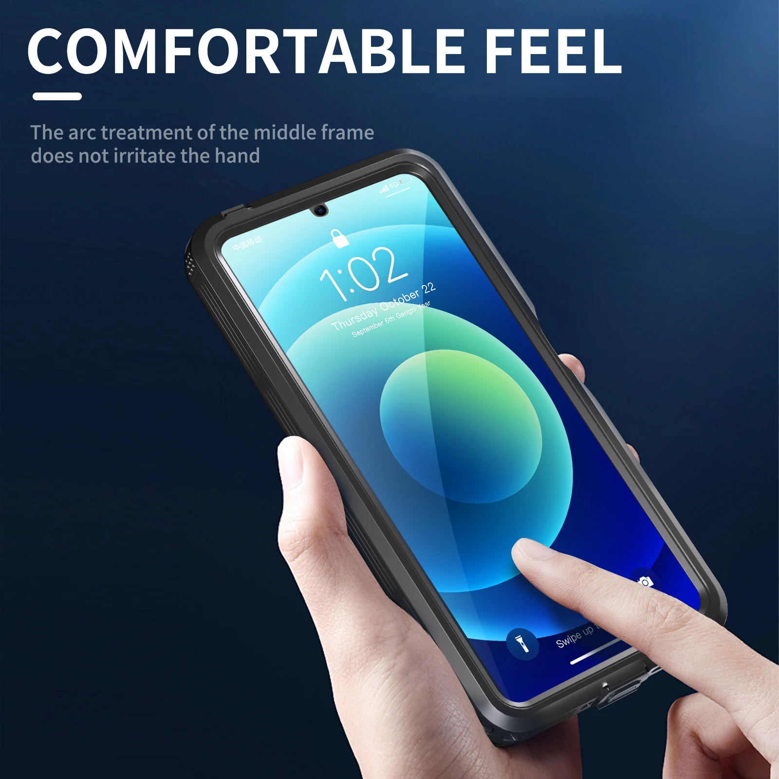 Shellbox Military Grade Protection IP68 Waterproof Case for Redmi Note 13 5G Heavy Duty Defender Rugged Cover Diving Case