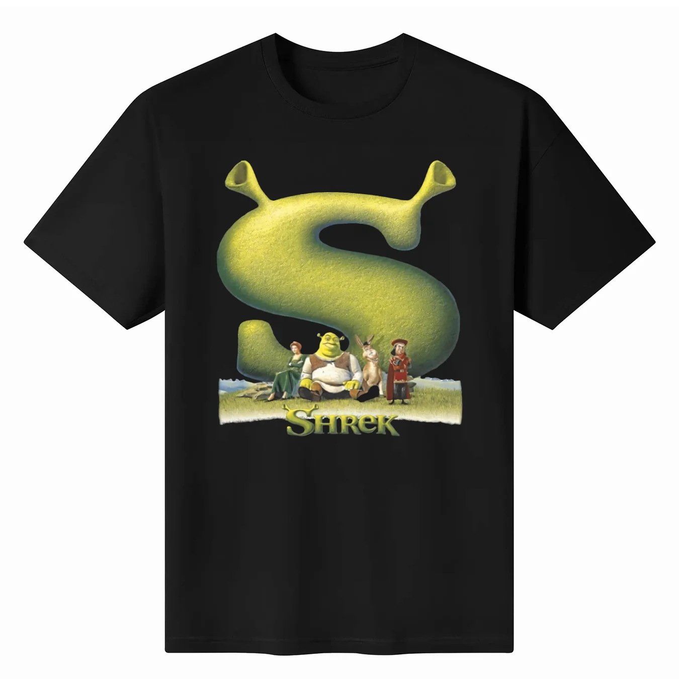 

Tees Tops Man T Shirt Shrek Initial Individuality T Shirt Graphic Streetwear New Trend Short Sleeve T Shirts Gift Idea Clothing