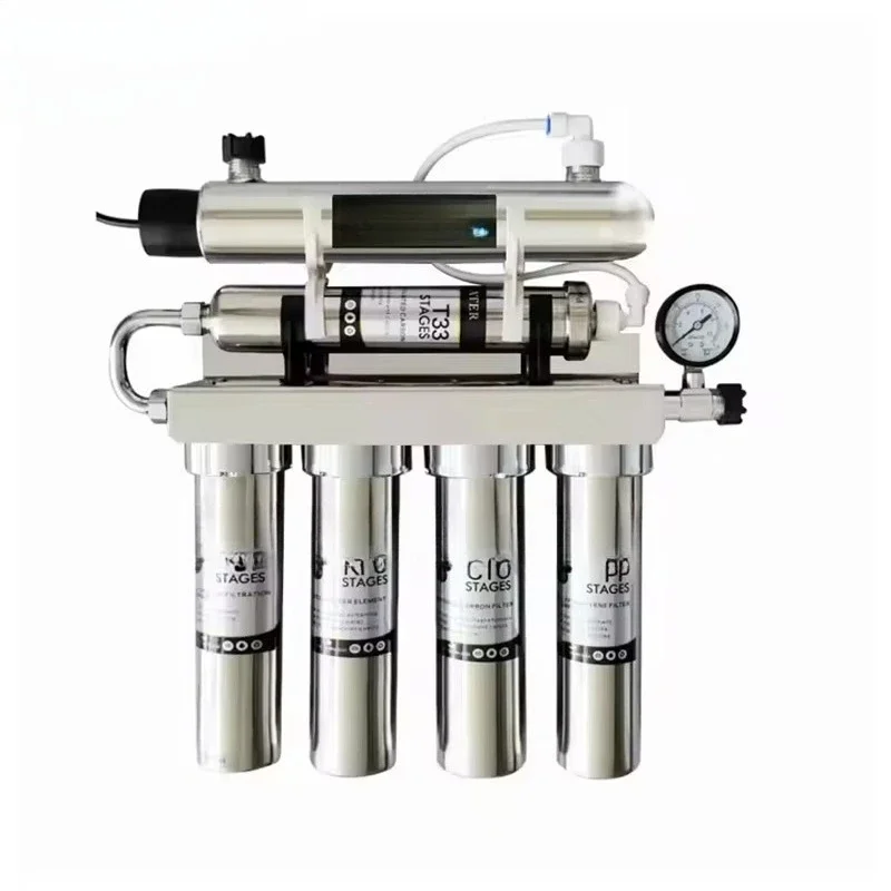 Level 5 ultrafiltration purifier Kitchen tap 304 stainless steel water#3445 Household direct drinking water