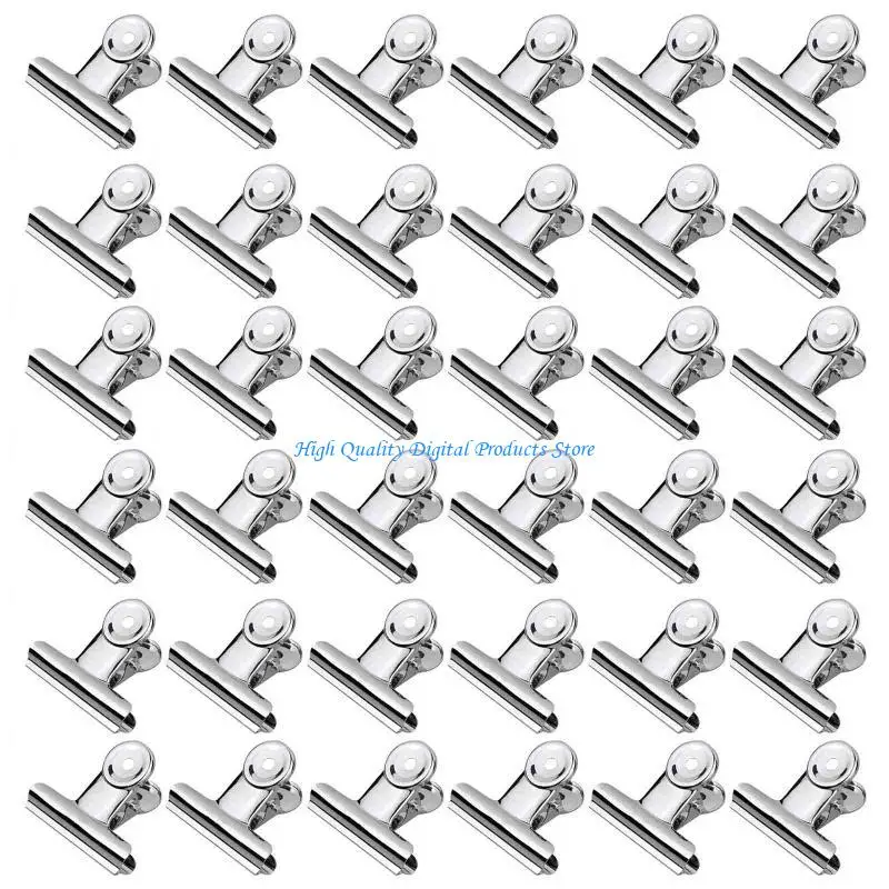 U2je silver file clips 36 кусочков металлические шарнирные зажим