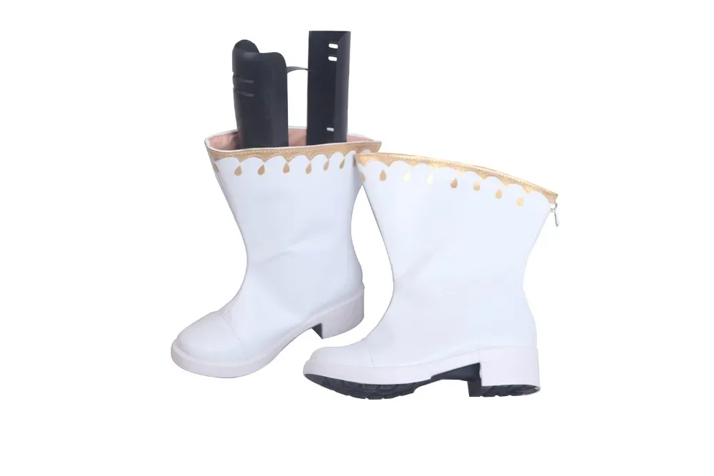 The Seven Deadly Sins 2 Elizabeth Liones White Cosplay Boots Shoes Custom Made (4)