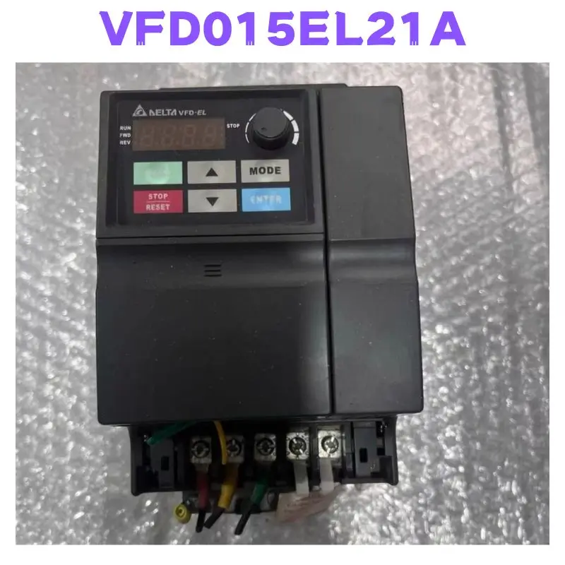 

Second-hand VFD015EL21A Inverter Tested OK