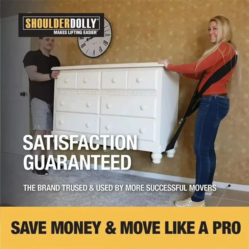 Furniture Moving Carrying Straps Shoulder Forearm Carry Rope Lift Heavy Furniture Transport Belt Ropes Lifting Cord Moving Strap