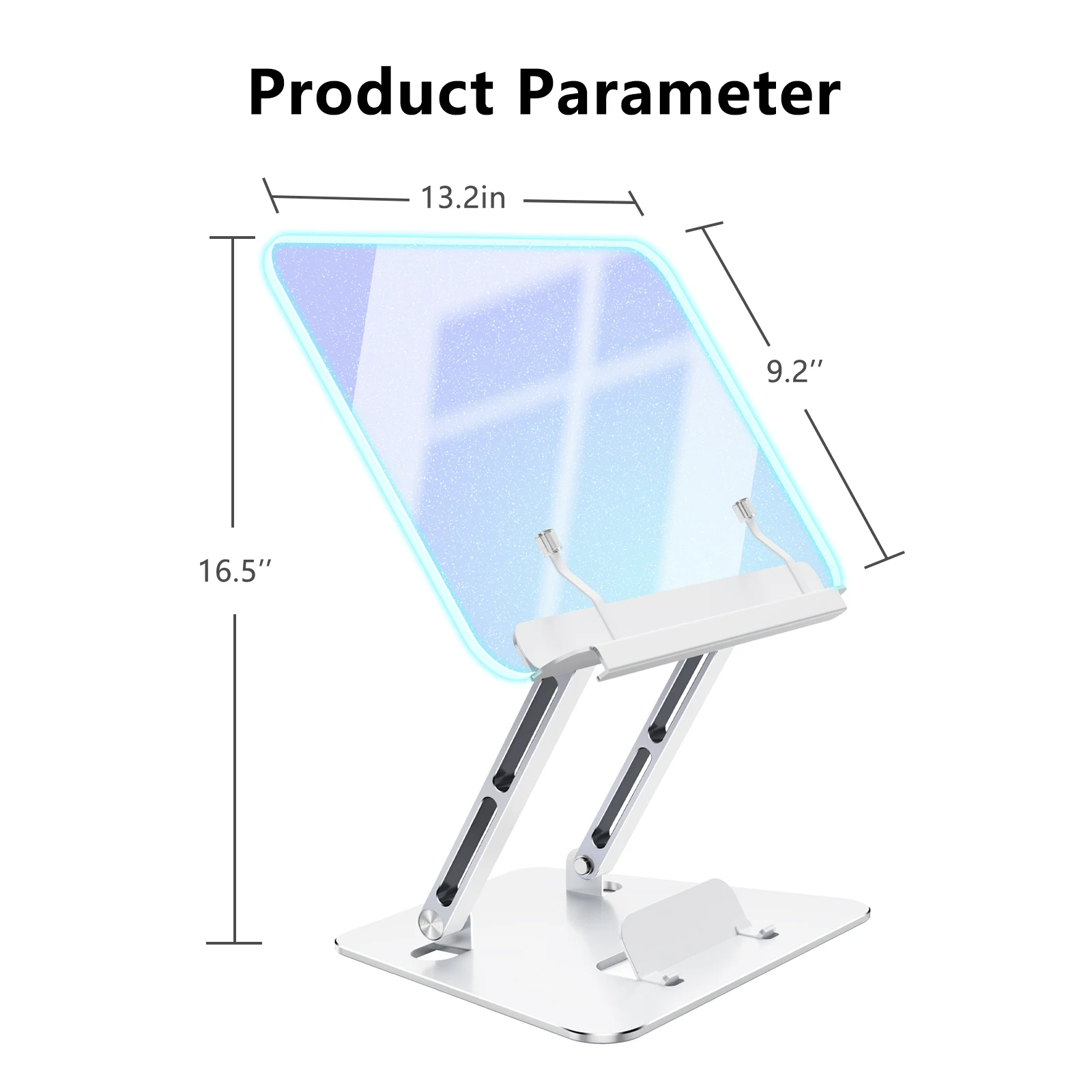 Eary Portable Adjustable Starry Night Theme Reading Table Beautiful Premium Suitable for Mobile Phones Ipad Laptops and Books