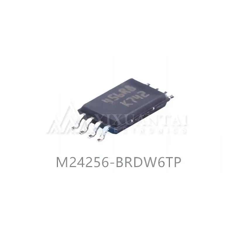 Imagem -02 - Lot M24256-brdw6tp Marking 456r8 ic Eeprom 256kbit I2c 8tssopnew And Original 10 Pcs