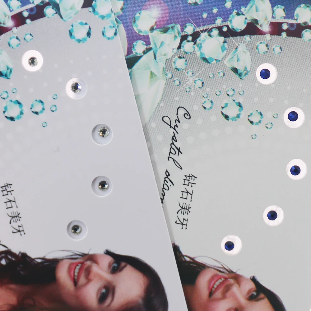 1 pacote 5 pçs gemas de dente dental cristal diamante ornamento dentes jóias gem decoração higiene oral decoração do dente