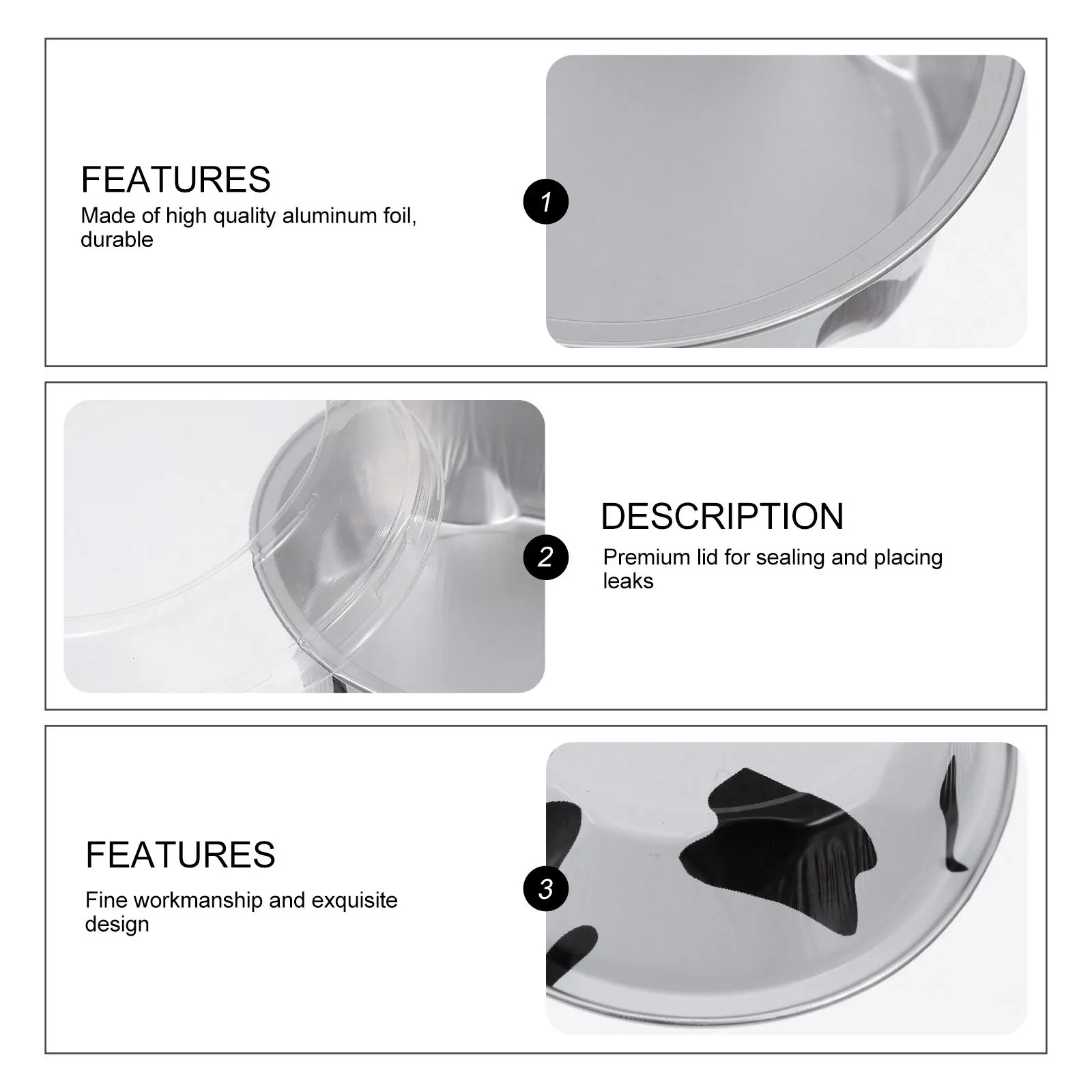 

50pcs Milk Cow Pattern Baking Cups Pudding Bottles Mousse Serving Yogurt Cups With Lids Food Grade Aluminum Foil Clear Storage