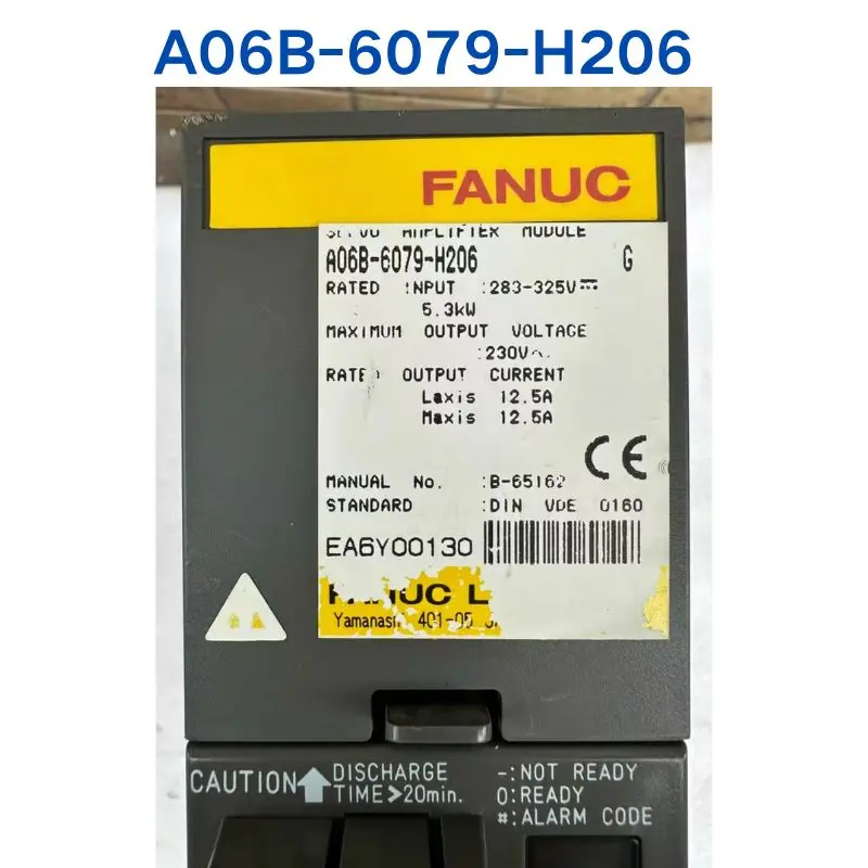 

Second-hand test OK Servo drive A06B-6079-H206