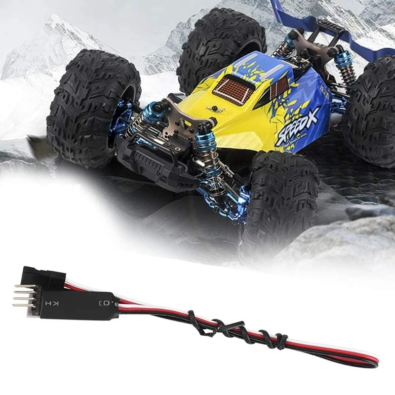 Joli d'éclairage de voiture télécommandé, interrupteur de commande d'éclairage, marche, arrêt, adapté pour Traxxas, modèle RC, Scx10, Tech