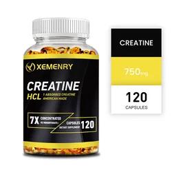 Creatine HCl - Helps with High Intensity Workouts, Boosts Energy Levels Before A Workout, Aids in Muscle Bulk and Repair