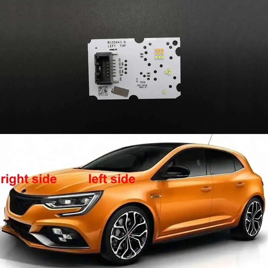 For Renault Megane 2014-2023 High configuration White DRL Headlight Control Unit Daytime Running Light Module