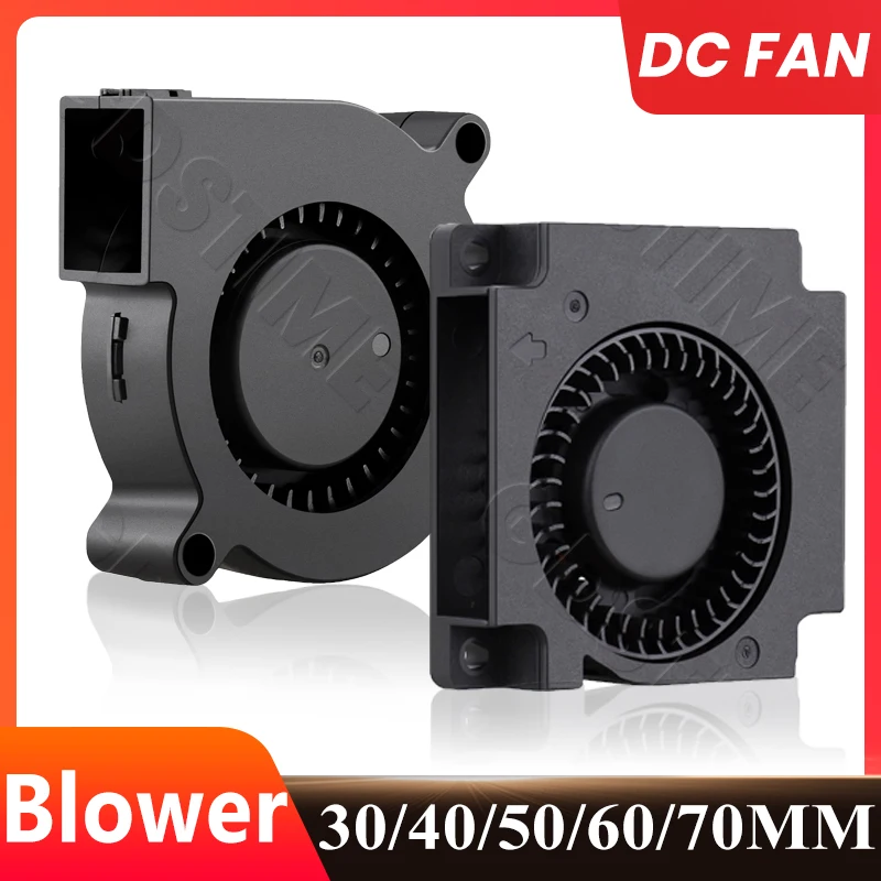 

Gdstime 5015 24v Fan 4010 Snail Fan 2PIN DC 5V 12V 3D Printer Mini Fan 7015 7530 Cooling Fan 3010 5020 Turbo Fan Radial Cooler