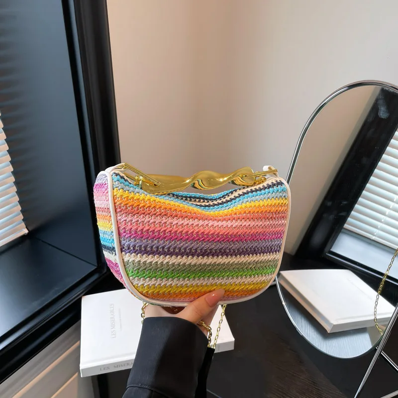 

2025 New Top Handle Bag, Fashion Crossbody Purse for Women, Chic Shoulder Tote, Casual Day-to-Night Bag, Versatile Sling Bag​