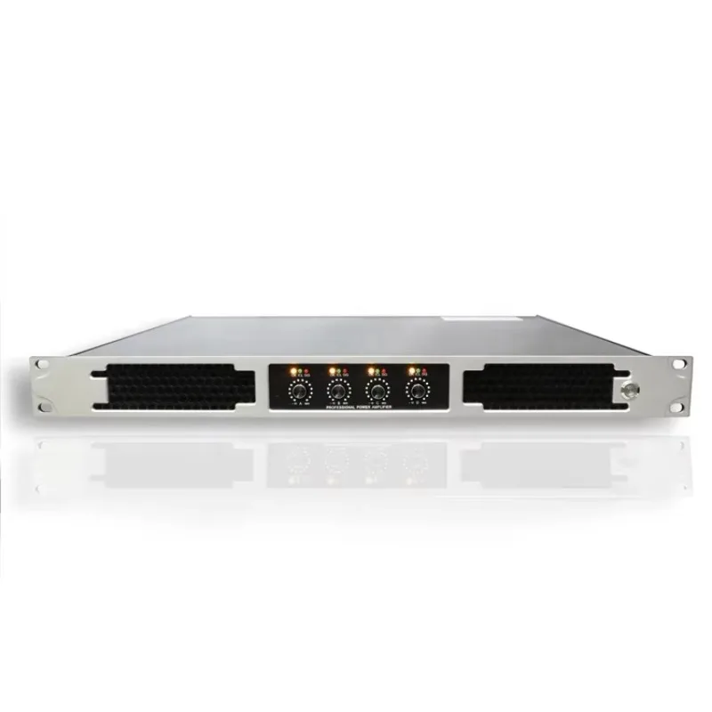 TD415 High Powerful 4 Channel 4*1500W 1U Professional Digital Power Amplifier With Wideband Voltage 110V-220V