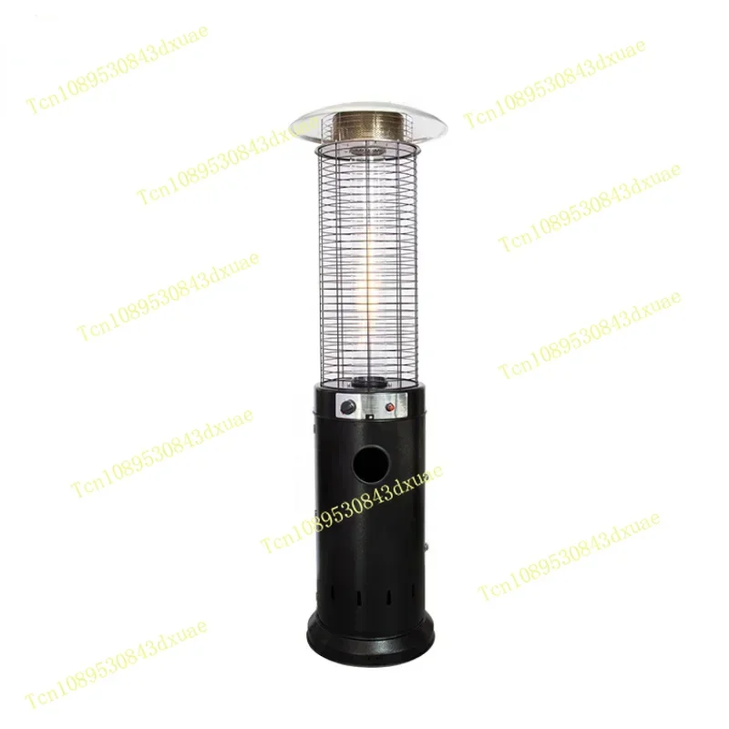 Mushroom Patio Heater Outdoor Garden 11kw Round Glass Tube Flame Heater  Garden Supplies