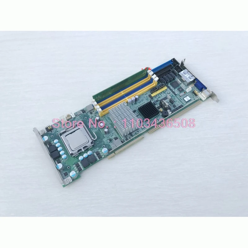 Integrated Network Card Industrial Control Motherboard Dual Network Ports  For Advantech PCA-6194G2 PCA-6194 REV.A1