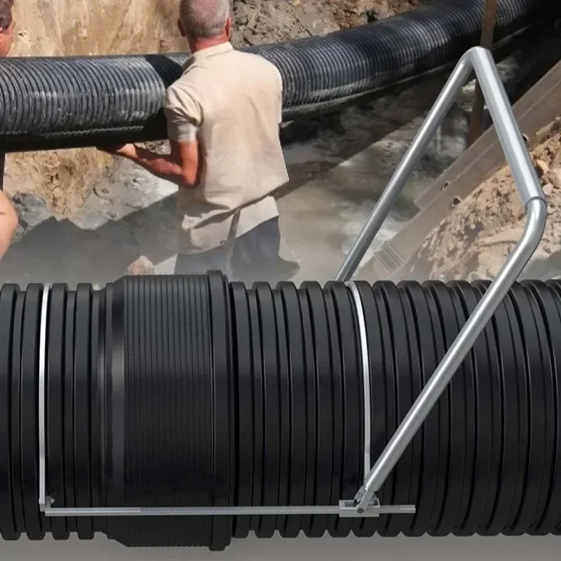 200-600HDPE Double wall corrugated pipe Installation tools Manual tensioner artifact
