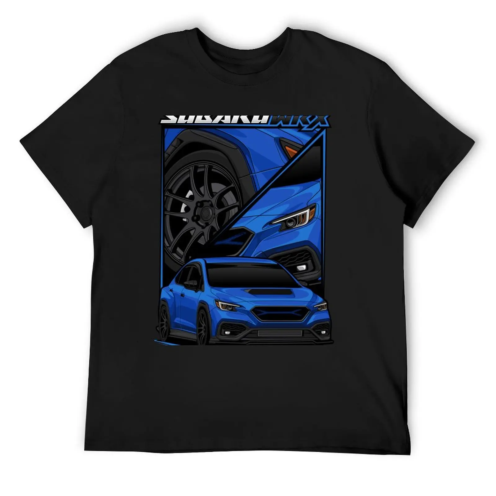 World Rally Blue VB WRX stock fenders T-Shirt oversized graphic tee rapper graphic tees quick drying shirts graphic tee men