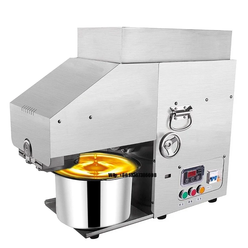 

Commercial Cold Oil Press Machine Automatic Screw Stainless Steel 304 Walnut Olive Soybean Oil High Productivity