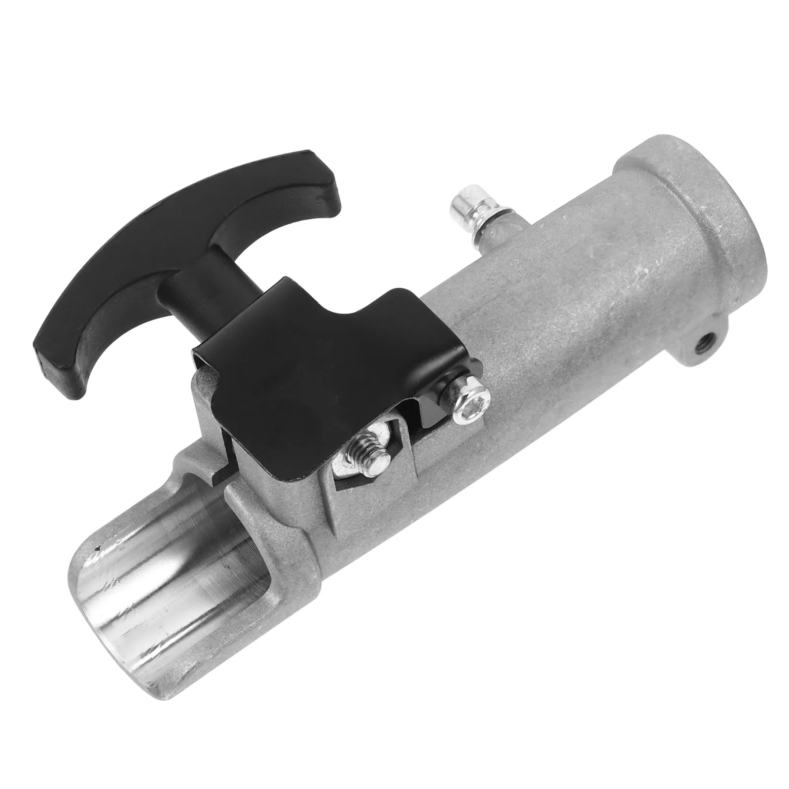 Aluminum Shaft Connector for Trimmer Brush Cutter Lawn Mower Hedge Trimmer Robust Metal Joining Clamp Secure Fast Connection