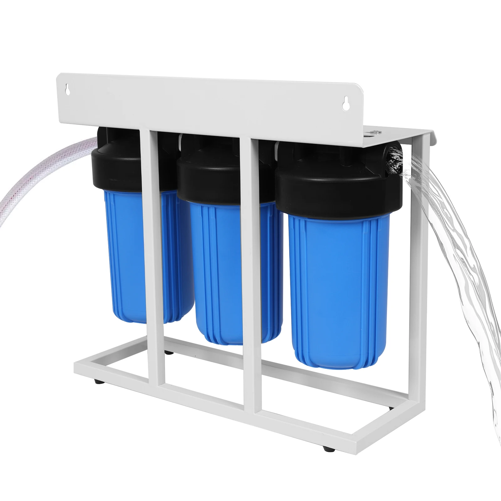 نظام تنقية المياه للمنزل بالكامل بثلاث مراحل يزيل الرواسب KDF CTO وVOC مع 3 فلتر منقي مياه منزلي من الكربون لـ R #3