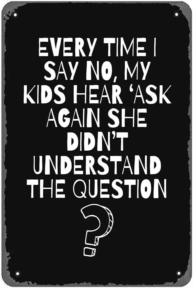 Забавный подарок для мамы, дневная пещера, бара, сада, кухни, школы, 8x12 дюймов