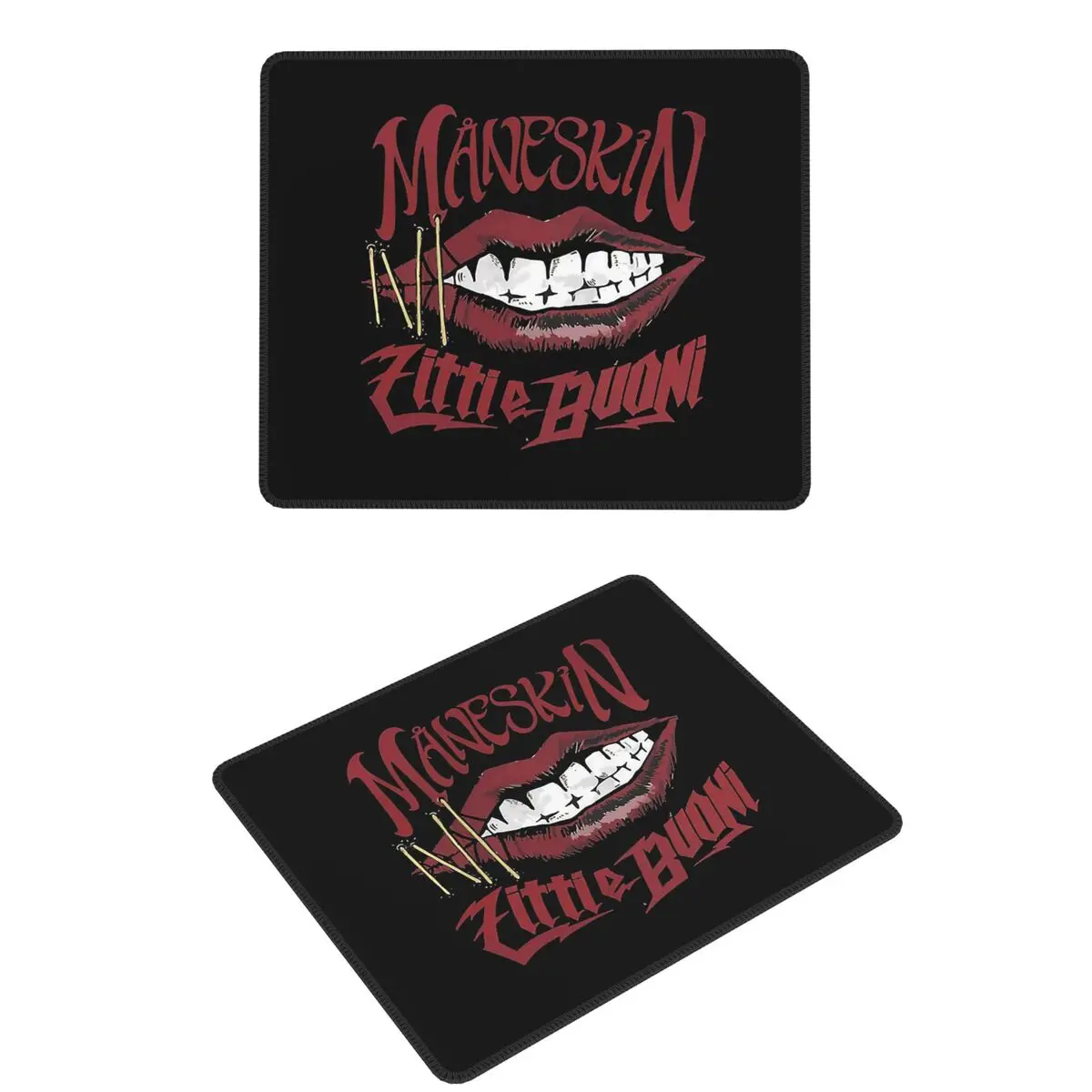 

Винтажный коврик для мыши Maneskin Rock Band, компьютерная клавиатура, коврик для мыши, геймерский настольный коврик для ПК, офисные аксессуары, настольные коврики