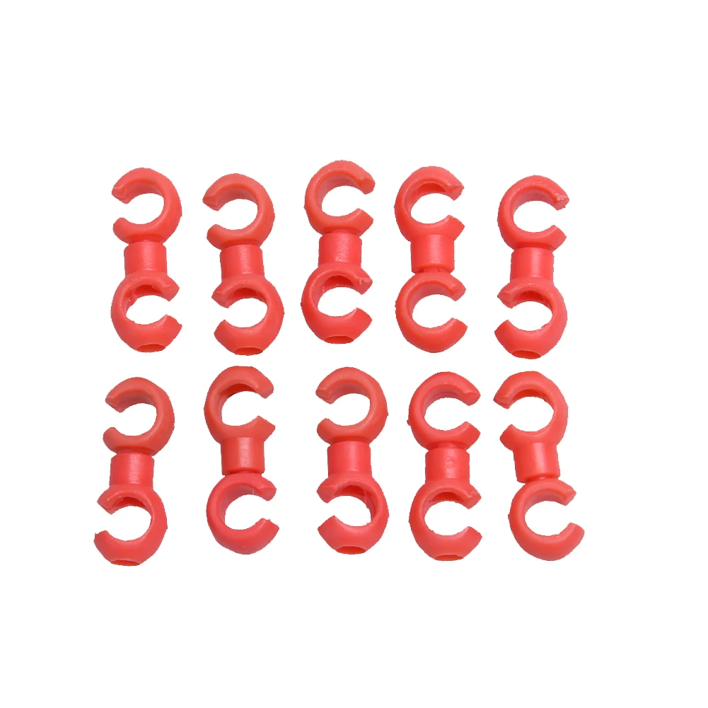 Brake Cable Clip S Style Bicycle Brake Cable Clip Plastic Bike Cable Ties Holder Light Weight Fixed Gear Cycling Accessories