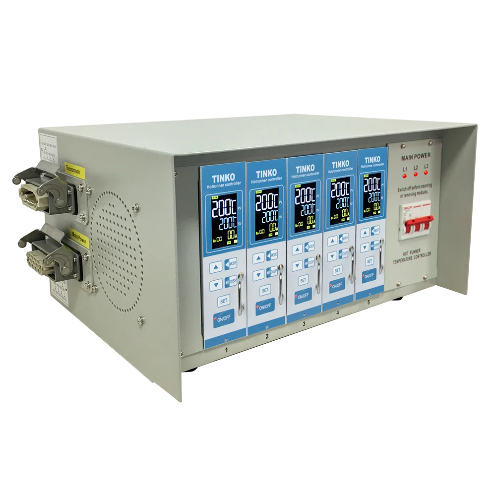 5 Zone White Welding Temperature Control  Auto-tuning PID Control Hot Runner Temperature Controller