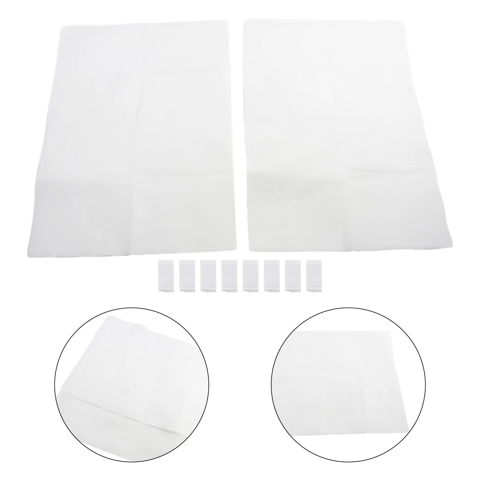 Fan Filter Paper Filter Non-woven Professional Tool White 4 Packs 46*32CM Accessories Cooker Extractor Grease Kitchen