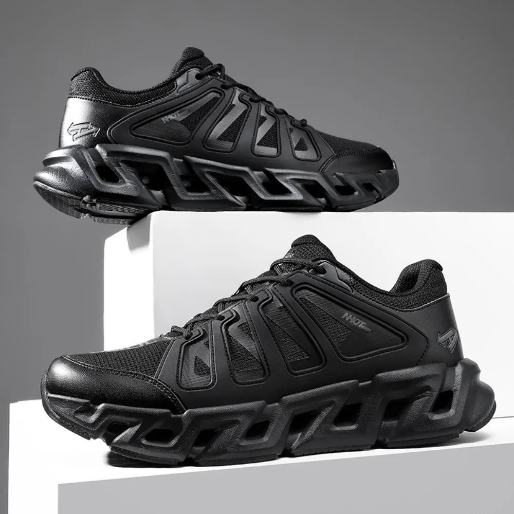 2026 Large Size Lightweight Running Sports Casual Men's Shoes Cross-Border Comfortable Breathable Upper Rubber Outsole