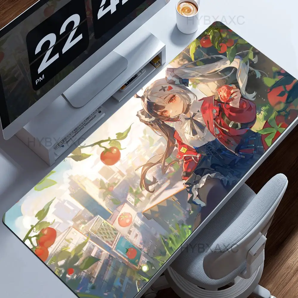 HD Printing Mouse Pad Lacrimosa Neverness to Everness NTE Kawaii Anime Girl HYBXAXC Overlock Rubber Gaming Office XXL Desk Mat