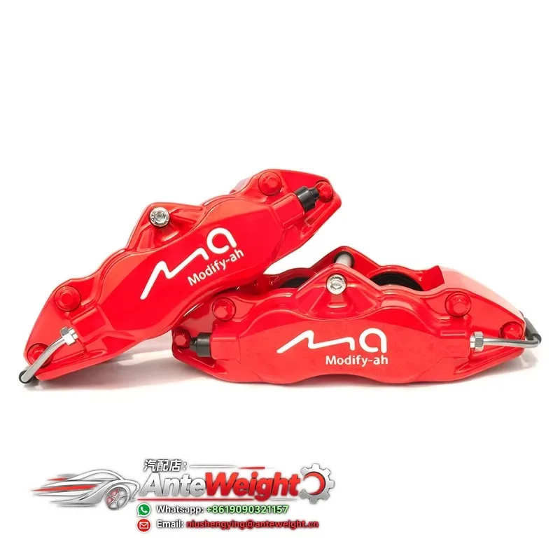 Aluminum Auto Brake Parts Racing Competition Modified Car Big Brake Kit Caliper 6 Piston Brake Caliper
