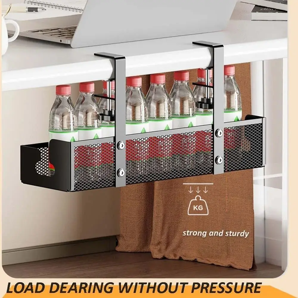 

Organizers Minimalist Cable Management Clamp Power Strip Cord Holder Sturdy No Drilling Cable Tray Under Desk