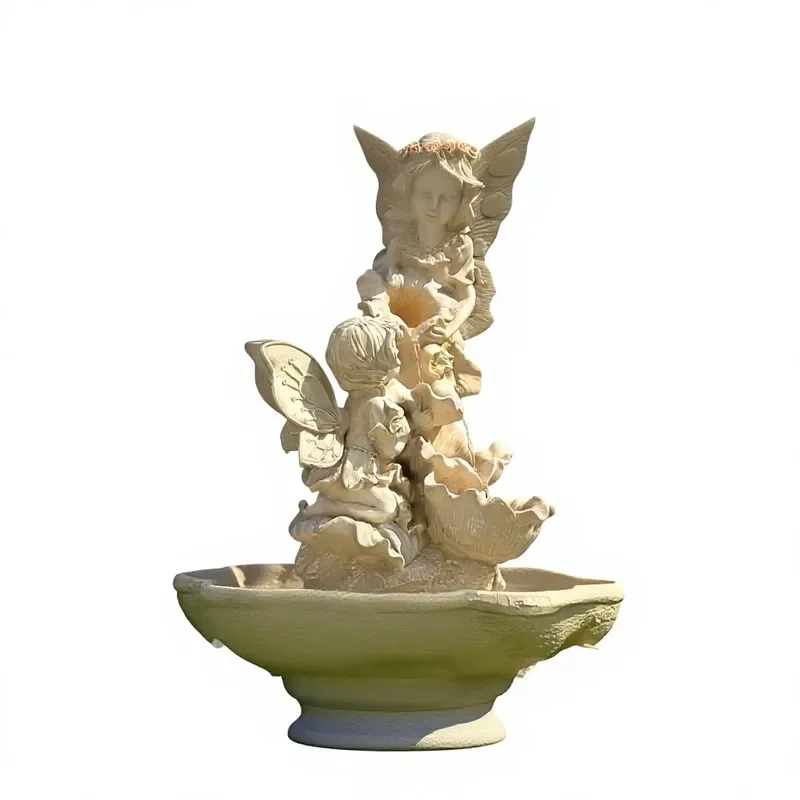 European Style Resin Wealth-attracting Blessings Villa Garden Courtyard Balcony Decoration Layout Club Living Room Ornaments