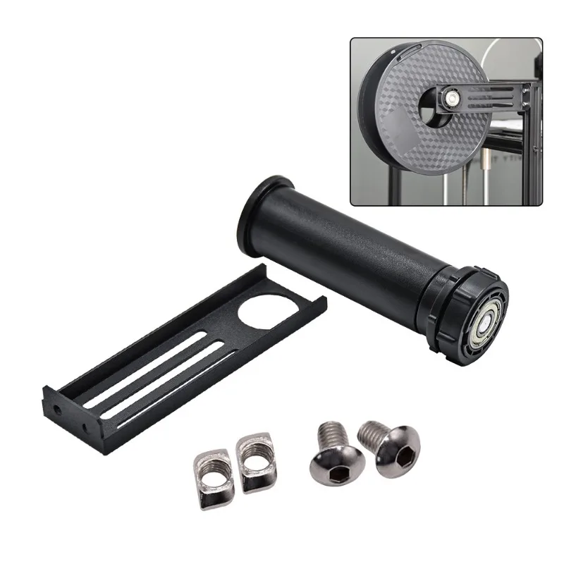 Upgraded Spool Holder with Bearing Rotatable Filament Mount Bracket for 3D Printer PLA ABS PETG Filament Rack Accessory